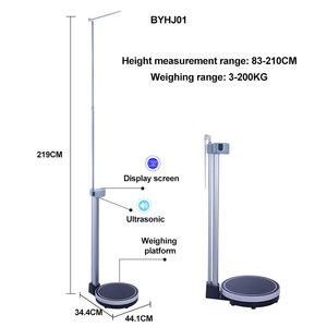 Báscula electrónica inteligente <span class=keywords><strong>de</strong></span> <span class=keywords><strong>grasa</strong></span> <span class=keywords><strong>corporal</strong></span> <span class=keywords><strong>con</strong></span> medición <span class=keywords><strong>de</strong></span> altura báscula mecánica <span class=keywords><strong>de</strong></span> altura y pesaje <span class=keywords><strong>con</strong></span> CE - Product Image 2