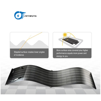 Panneau Solaire Flexible Portable 42V Etfe semi-cigs petit 100 Watt Cigs pliable 40W 100 W 200W 300W 500W Pv panneaux solaires flexibles