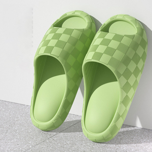 New Checks Pattern Summer Sandals Outdoor Eva Light Soft Non-Slip Sandal Man Woman <b>Slippers</b> - Product Image 4