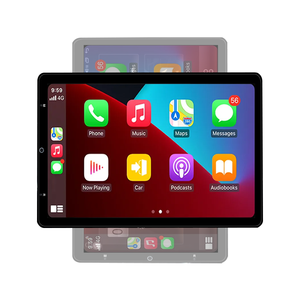 Radio mobil 13.3 inci, Radio mobil <span class=keywords><strong>Android</strong></span> 2 Din, navigasi Dcreen vertikal berputar otomatis - Product Image 2