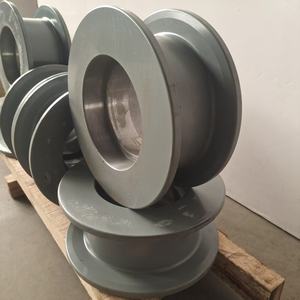 Poulie de levage de câble métallique de grand diamètre de poulie de courroie en V de câble métallique de roue pour la barre de <span class=keywords><strong>Kelly</strong></span> de plate-forme de forage rotatoire - Product Image 2