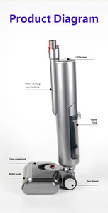 Aspirateurs électriques verticaux portatifs sans fil, tête de nettoyage de sol pour <span class=keywords><strong>Dyson</strong></span> V7 V8 V10 <span class=keywords><strong>V11</strong></span> V15 - Product Image 6