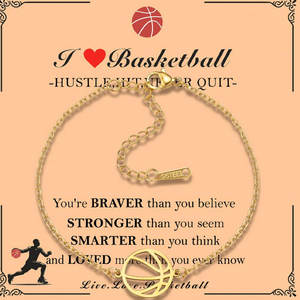 Bracelet personnalisé <span class=keywords><strong>de</strong></span> luxe en acier inoxydable 316l plaqué or 14k 18k, anti-ternissement, pour femmes, volleyball, basketball, football, baseball - Product Image 5