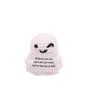 Cross-border hot-selling wool crochet Halloween party gifts, ghost costumes, Halloween decorations, Halloween <b>dolls</b> - Product Image 1