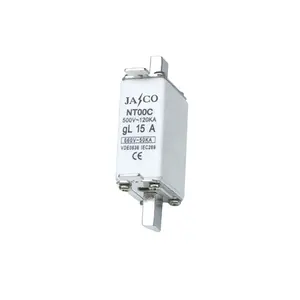 Cầu Chì Gốm 500V Dòng Điện Định Mức 16-20A NH00C Cầu Chì Bảo Vệ Ngắn Mạch Cho Thiết Bị Bán Dẫn