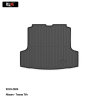 Tapis de coffre de voiture antidérapant sur mesure au meilleur prix pour Nissan Teana 7ème génération 2019-2024, tapis de coffre en TPE, accessoires de voiture, tapis de protection de coffre