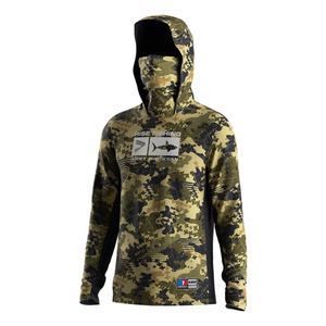 Camiseta de Verano para Hombre, Diseño Ecológico, Protección UV UPF 50, Secado Rápido, Ligera, para Senderismo y Pesca, con Capucha - Product Image 1