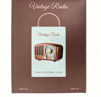 Eau de parfum unisexe de haute qualité inspirée des radios vintage, notes d'agrumes, style arabe, vaporisateur naturel