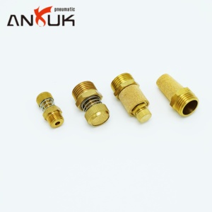 Silencieux pneumatique en acier inoxydable 304 1 8 1 4 <span class=keywords><strong>3</strong></span> 8 Filetage Silencieux d'échappement industriel pour vannes à air - Product Image 3