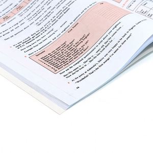 Cahier d'exercices couverture souple personnalisé histoire éducative Photo bande dessinée dessin livre d'art reliure parfaite Offset papier livre Services d'impression - Product Image 5