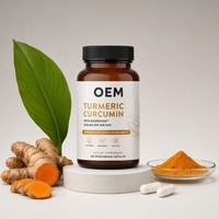 Capsules de Curcuma et Curcumine 500mg à Marque Blanche OEM – Antioxydant et Soutien Articulaire – Complément Alimentaire pour Acheteurs de Marques