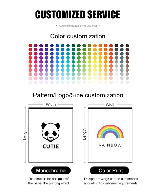 fun design mailing bags