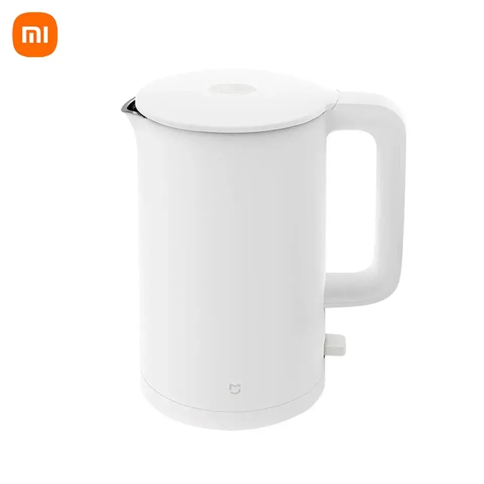 Xiaomi Mijia 1.5リットル、コードレスサービング、高速沸騰用1800W、自動シャットオフ304ステンレス鋼小型電気ティーケトル