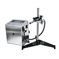 Nouveau codeur à jet d'encre à petits caractères haute vitesse CIJ DM-618 pour ligne de production alimentaire et de boissons, bouteilles en plastique/verre, date