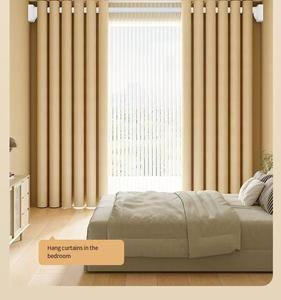 <span class=keywords><strong>Tringle</strong></span> à suspendre rétractable moderne en acier inoxydable, écologique, sans perçage, conception sans clous, accessoire de séchage de vêtements pour salon - Product Image 5