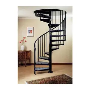 ऐस के लिए सीढ़ी आधुनिक पूर्वनिर्मित कांच के टुकड़े टुकड़े डिजाइन सर्पिल सीढ़ियों आउटडोर अलंकार