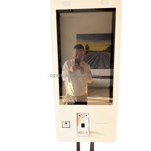 <span class=keywords><strong>Terminal</strong></span> d'auto-enregistrement hôtelier 27 pouces avec distributeur de cartes de chambre, imprimante de billets, kiosque et machine de paiement en libre-service pour blanchisserie - <span class=keywords><strong>Prix</strong></span> usine - Product Image 6