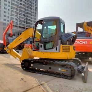 Excavadora Komatsu PC78US usada de 7 toneladas, máquina pequeña original japonesa multifuncional, excavadora sobre orugas a la venta - Product Image 5