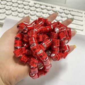 Fasce di piccione Multicolor anelli di zampa di colomba anelli di piccione per pulcini piccioncini piccioncini quaglia piccolo pollame // - Product Image 3