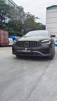 JCSPORTLINE Lèvre avant H247 en fibre de carbone pour Mercedes Benz Classe GLA GLA200 GLA250 GLA35 AMG Sport Utility 4 portes 2020