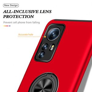 Coque hybride rotative à 360 degrés avec anneau caché pour Xiaomi 12 Redmi Note 12 Pro POCO X5 Pro Coque de téléphone portable de luxe 100% testée - Product Image 4