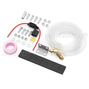 Truck <b>Train</b> Quad 4 Trumpet Air Horn <b>Kit</b> Black 170 PSI 12V 3Liters Compressor & House 150db - Product Image 5