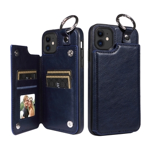 Nieuwe Kaarthouder Portemonnee Schokbestendig Leer Mobiele Telefoon Case Voor <span class=keywords><strong>Iphone</strong></span> Se3/<span class=keywords><strong>Xr</strong></span>/11/12/13/14/15 Ring Houder Cover - Product Image 4