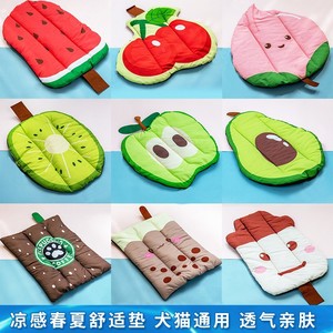 Pet <b>Mat</b> Oval Shape Polyester Fiber Fill Stain Resistant For <b>Cat</b> Spring Autumn Use - Product Image 5