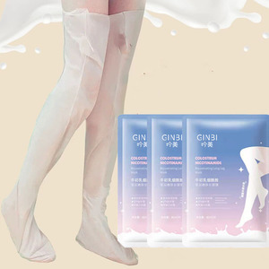<span class=keywords><strong>Masque</strong></span> pour les pieds et les jambes longues 55 cm, <span class=keywords><strong>hydratant</strong></span>, blanchissant pour les cuisses, soin SPA rajeunissant, marque privée - Product Image 1