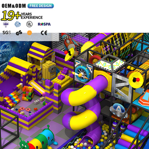 Hot Sale Kids Indoor Playground Equipment Soft Maze Commercial Durable Themed Slide <strong>Interactive</strong> Shopping Mall Attraction - Product Image 2