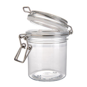 EMORI Lightweight Anti-corrosion Transparent BPA Free Durable Airtight <b>Seal</b> Plastic Jars with Lids (Customizable Sizes) - Product Image 5
