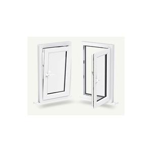 Fenêtre à <span class=keywords><strong>battant</strong></span> inclinable et tournante en verre upvc à <span class=keywords><strong>double</strong></span> <span class=keywords><strong>vitrage</strong></span> moderne de style européen sur mesure - Product Image 4
