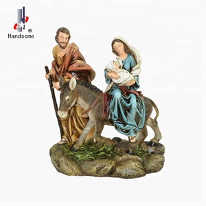 Resina Santa <span class=keywords><strong>Casa</strong></span> de la familia decoración religiosa católica Saint artículos Staues - Product Image 3