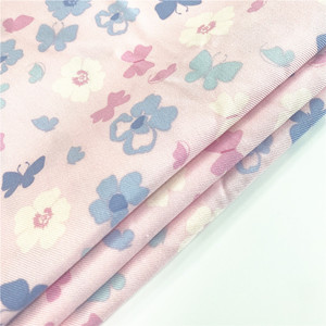 Nouveauté 2023, tissu imprimé numérique à motif animal, 97% coton, 3% élasthanne, papillon, pour vêtements - Product Image 1