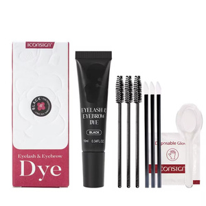 Teinture pour cils et sourcils pré-mélangée 2 en 1, teinture hybride sans mélange, crème colorante pour cils et sourcils pour salon - Product Image 3