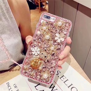 3D Handmade Pha Lê Bling Đầy Đủ Kim Cương Đầy Màu Sắc Sáng Bóng Rhinestone Trường Hợp Điện Thoại Đối Với iPhone X XS/XR/XS Max trường Hợp - Product Image 3