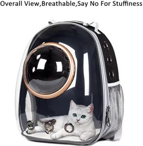 Cat Backpack Designer Luxury Dog Travel Bag Space Capsule Bubble Transparent Portable <b>Pet</b> <b>Carrier</b> - Product Image 2
