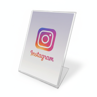 Placa de PVC Personalizada con Código QR, NFC, para Redes Sociales, sin Contacto, para Exhibición de Reseñas de Google, Soporte para Tarjetas