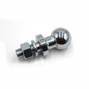 Yikun Nouvelle tête de <span class=keywords><strong>remorque</strong></span> chromée 2-5/16x1x2 pouces, capacité de charge maximale 10000 lb, pour remorquage lourd de remorques - Product Image 2