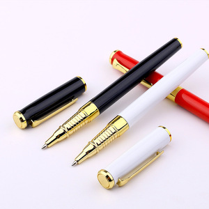 Customizable Metal Gel <b>Pens</b> With Logo Engraving For Office Business Promotion - Product Image 1