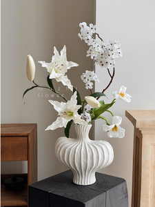 Haute qualité Real Touch fleurs artificielles <span class=keywords><strong>Alstroemeria</strong></span> fleurs de lys blanc mariage romantique et décoration de la maison - Product Image 6