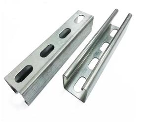เหล็กชุบสังกะสีแบบจุ่มร้อนรูปตัวซีสำหรับติดตั้งแผงโซลาร์เซลล์ - Product Image 5
