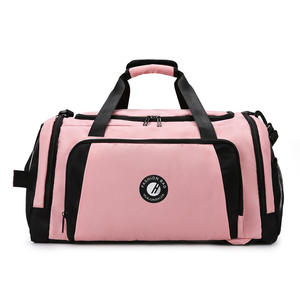 Mode personnalisée sacs à bandoulière de sport de gymnastique poche de séparation sèche et humide sac polochon multifonctionnel voyage - Product Image 1