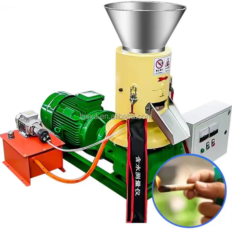 wood pellet machine Biomass granulator Bio-combustion pelletizer