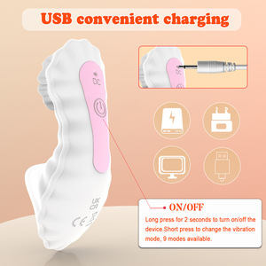 Vibrateur pour femmes - Silicone sûr pour le corps - CE RoHS - Vibration multi-vitesses - Étanche IPX7 - Rechargeable par USB-C - Contrôle par application Bluetooth - 9 vitesses - Product Image 5