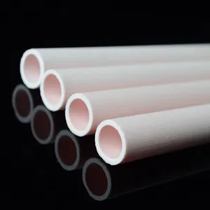 Refractory Industrial Electrical Insulation Alumina Ceramic Pipes Sleeves Rods Tubes with Fast Delivery