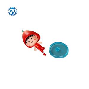 10 pièces <span class=keywords><strong>Chibi</strong></span> <span class=keywords><strong>Maruko</strong></span> <span class=keywords><strong>Chan</strong></span> fruits thème Anime Figure torsion oeuf poupée jouet en gros - Product Image 5