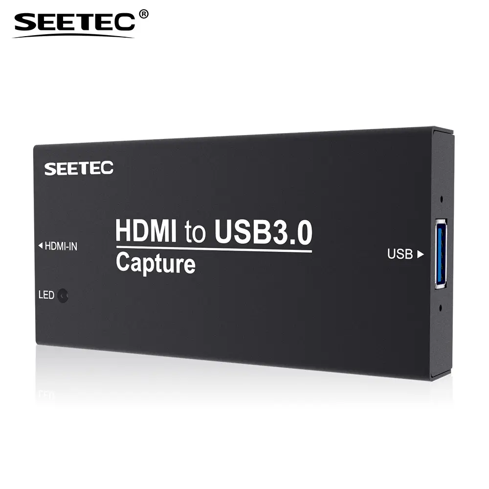 SEETEC HTUSB 1080P 60Hz, Tidak Perlu Menginstal Driver USB 3.0 HDMI Capture