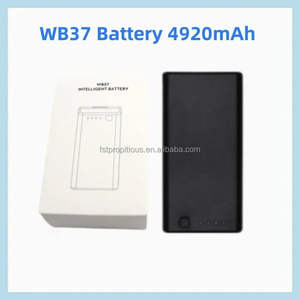 WB37 Batterie Télécommande Batterie De Remplacement 7.6V 4920mAh pour <span class=keywords><strong>Phantom</strong></span> 4 RTK MG-1P T10 T16 T20 T30 FPV CrystalSky Moniteur - Product Image 4
