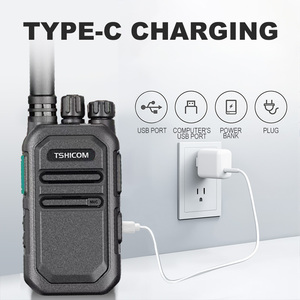 Radio bidirectionnelle professionnelle longue portée pour les situations d'urgence, les entreprises et le commerce, communication par talkie-walkie - Product Image 3